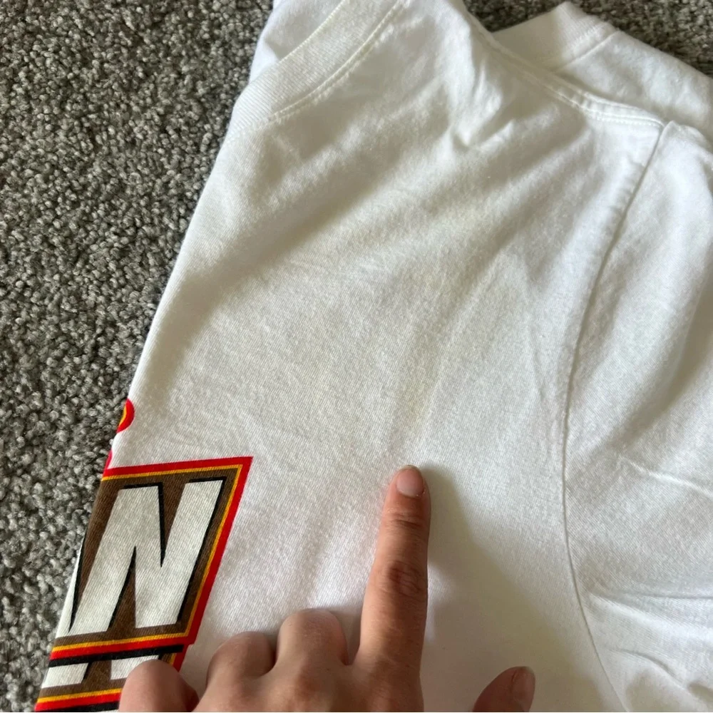 Air‎ jordan shirt mens large white red jump man nike logo swoosh streetwear